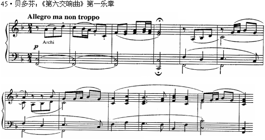 课堂练习，持续音及其上方和声，课堂练习